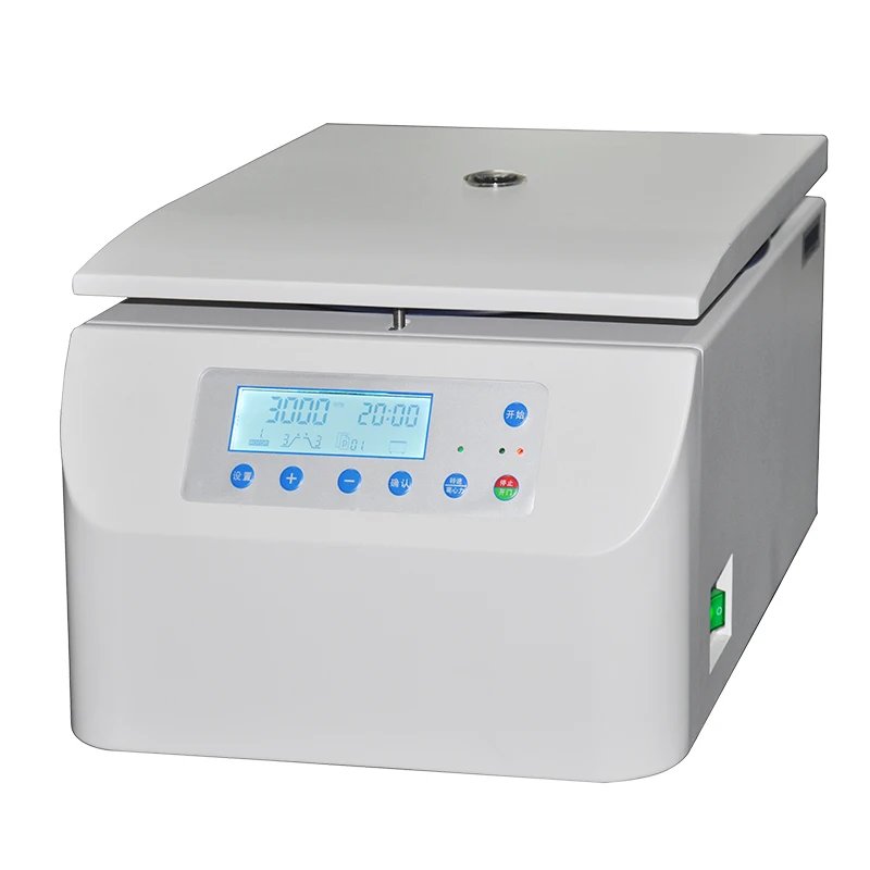 

4K Настольная низкоскоростная лабораторная центрифуга 4000 об/мин Центрифуга для разделения крови 10/15/20 мл Плазменная центрифуга