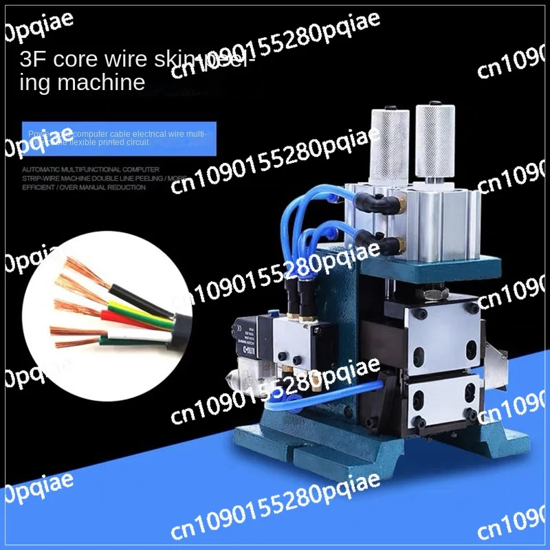 

3F Vertical Core Wire Stripping Machine Pneumatic Stripping Twisting Machine Small Sheath Wire Cable Stripping Machine Tools