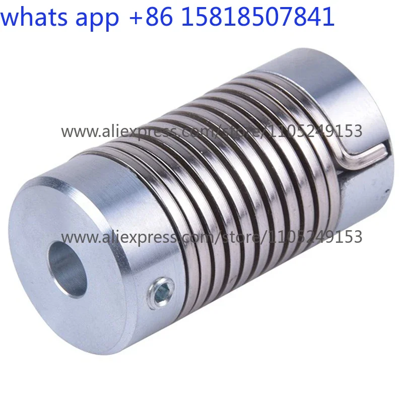 Elastic spring couplings, clamping encoders, stepper threads, flexible couplings, bellows couplings
