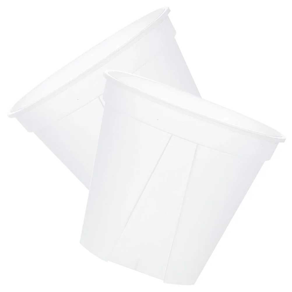 2 Pcs Flowerpot Flower Planting Pots Root Control Plastic Pp Nursery Garden Containers