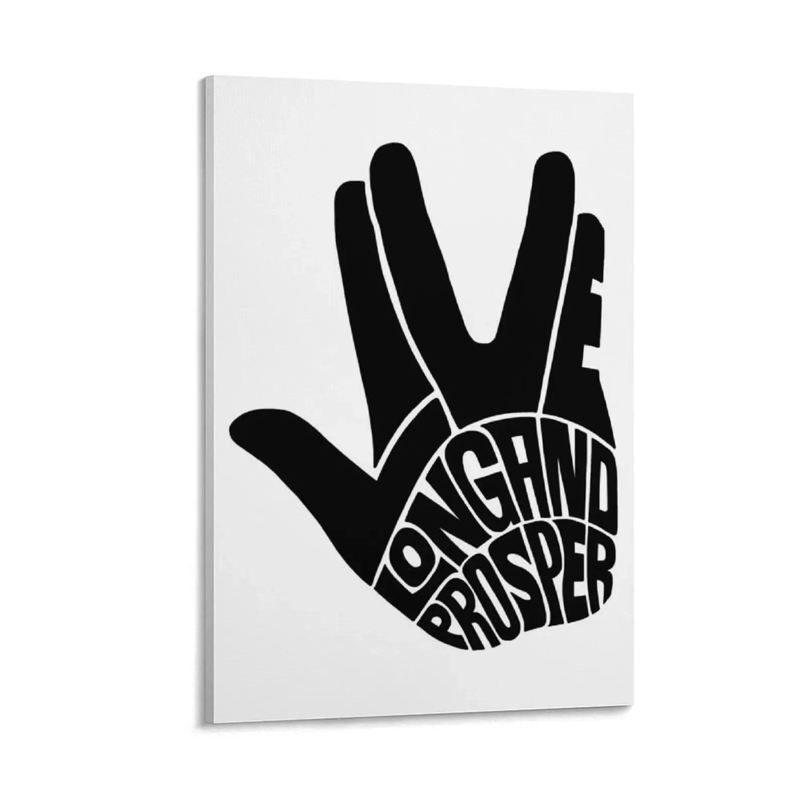 

Star Trek Live Long and Prosper Canvas Painting art mural Wall paintings japanese room decor
