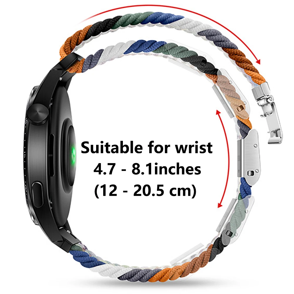 Braided Nylon Watch Band for Samsung Galaxy Watch Ultra 47mm Sports Elastic Strap for SAMSUNG GALAXY ULTRA 47MM Bracelet Correa