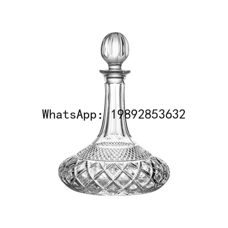 

PYJ luxury wine bottle with lid sealed household decanter wine bottle gift set