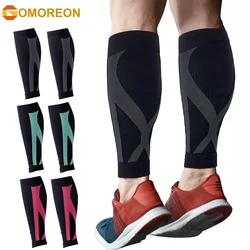 1Pair Calf Compression Sleeves for Men Women - Footless Compression Socks Support for Varicose Vein, Nursing, Pregnancy, Running