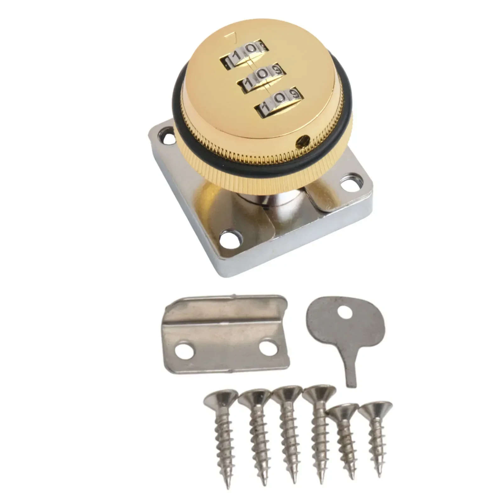 For Home Security Garage Lock Indoor Outdoor Use Green Bronze Fixing Device Good Security Protection Rust Resistant