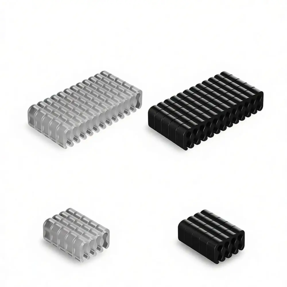 Computer Power Cable Management Organizer Combs Modular For 24Pin 12P GPU CPU 8Pin Wire Fixing Clips PC Accessory Kit
