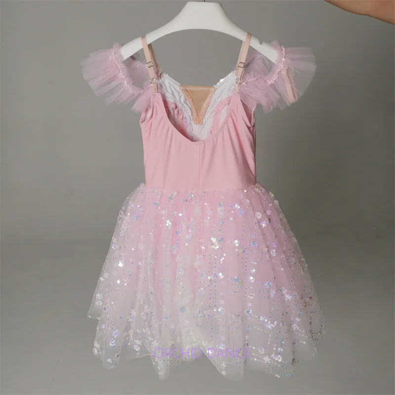 Venda quente barato moda design exclusivo crianças meninas crianças mulheres adulto desempenho wear rosa 5 camadas trajes de balé tutu