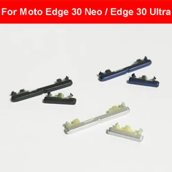 Power Volume Button For Motorola MOTO Edge 30 Neo Edge 30 Ultra On OFF Power Volume Side Key Flex Cable Parts