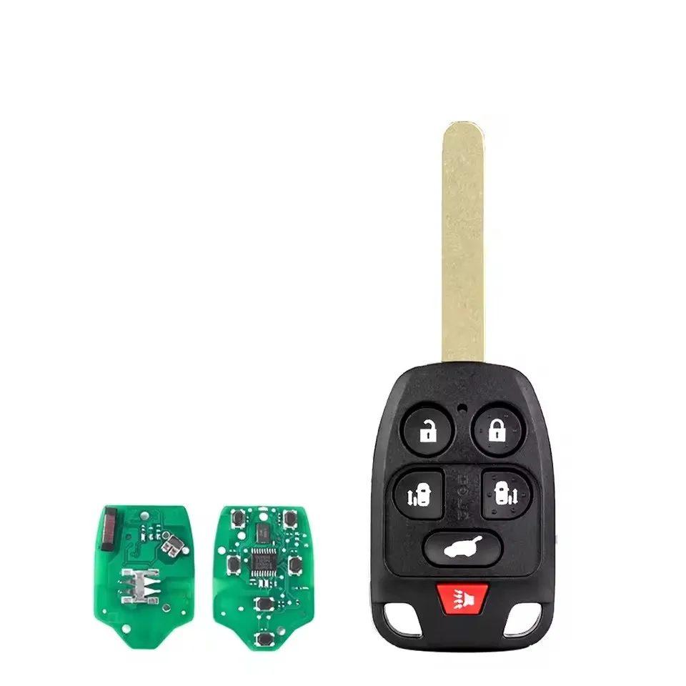 Xuri Remote Car Key ID46 PCF7961 Chip For Honda Odyssey 2011 2012 2013 2014 N5F-A04TAA 313.8Mhz 5/6 Buttons