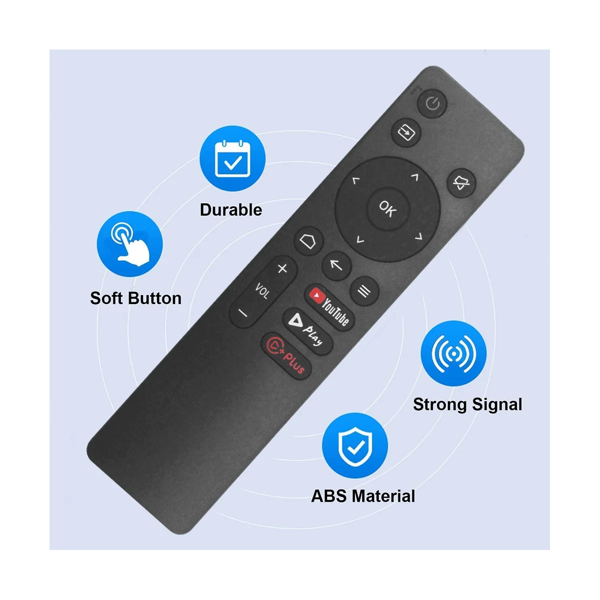 เปลี่ยนรีโมทคอนโทรลสำหรับรีโมทคอนโทรล Skyworth coocaa