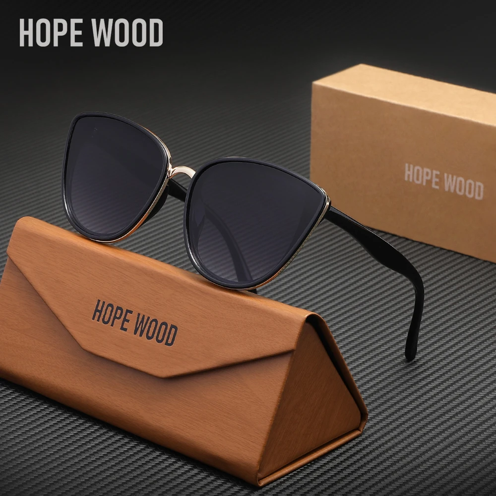 

HOPEWOOD модные винтажные солнцезащитные очки с защитой от УФ400 для женщин, очки для вождения и путешествий для женщин, отпуска
