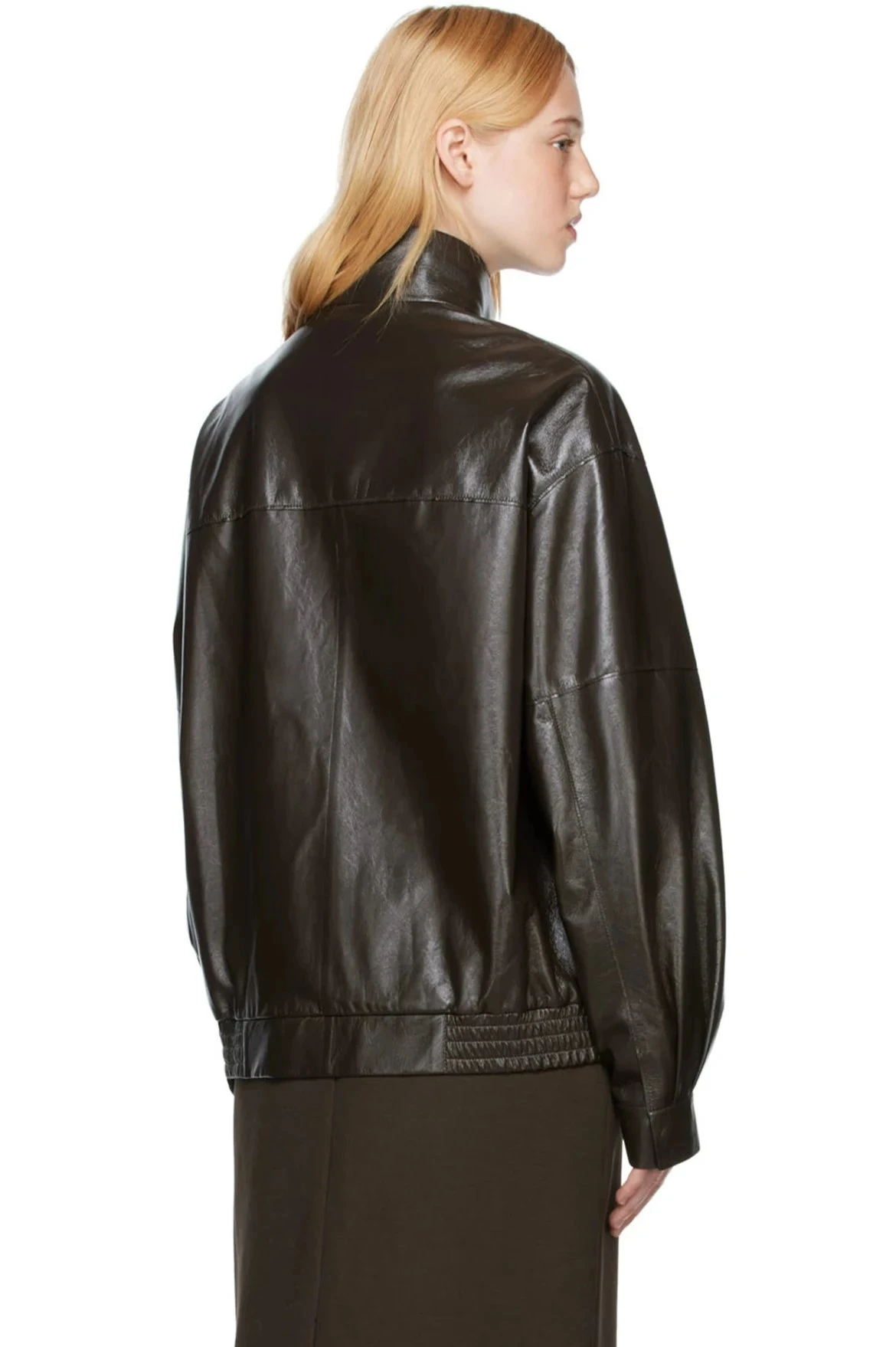 T * R Real Leather Oversize Jas Voor Vrouwen Hoge Kwaliteit Schapenhuid Motorjas 2024 Nieuwe Luxe Design Dameskleding