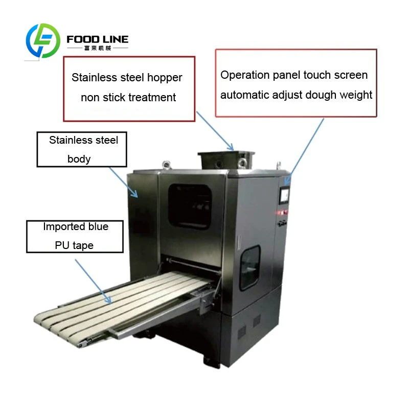 Dough Rounder Divider Dough Roller Machine Automatic Dough Dividing Machinery