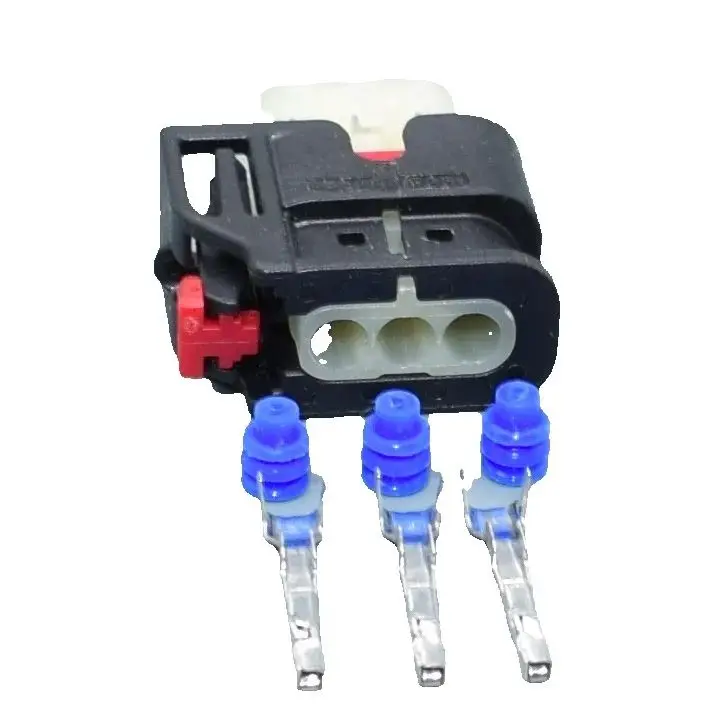shhworldsea 3pin 1.2mm 1488992-6 3p Automotive Wire Harness Connector Plug 1488992-6