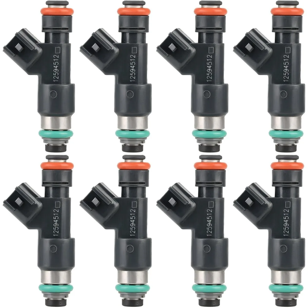 8pcs Fuel Injector FJ977 12594512 for Chevrolet Avalanche 1500 5.3L V8 Engine 2006-2009 Fuel Injection Replacement