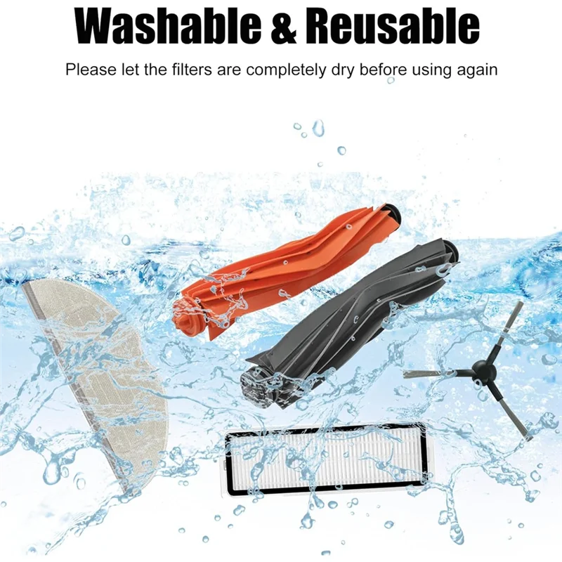 

【Clearance-Sale!】Replacement Parts For Dreame Mova S20 Ultra/RLM71CE Robot Vacuum Cleaner Accessories Kit