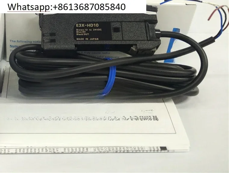 Brand new original genuine E3X-HD10 2m wire lead out digital fiber amplifier