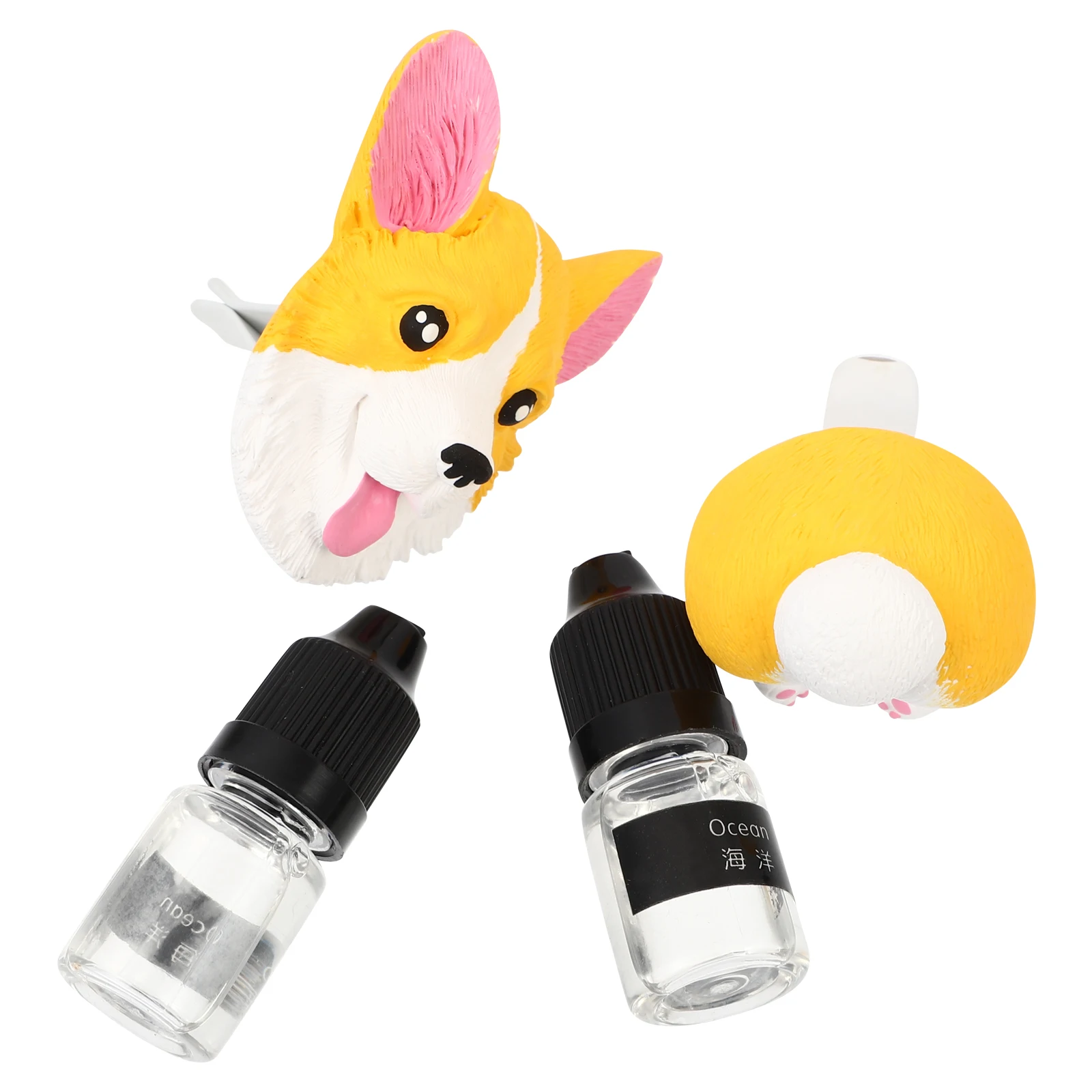 

2Pcs Aromatherapy Clips Essential Oil Diffusers Car Perfume Air Fresheners Vent Outlet Fresher Practical Durable Decorative