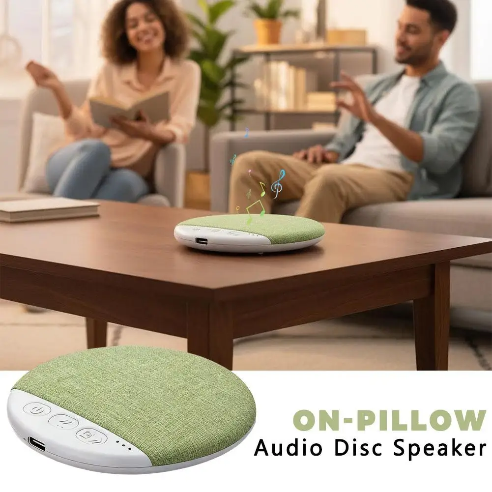 Wireless Bluetooth Under Pillow Speaker For Sleep Sound Machine For Sleeping White Noise With Timer Control For Bedroom Home