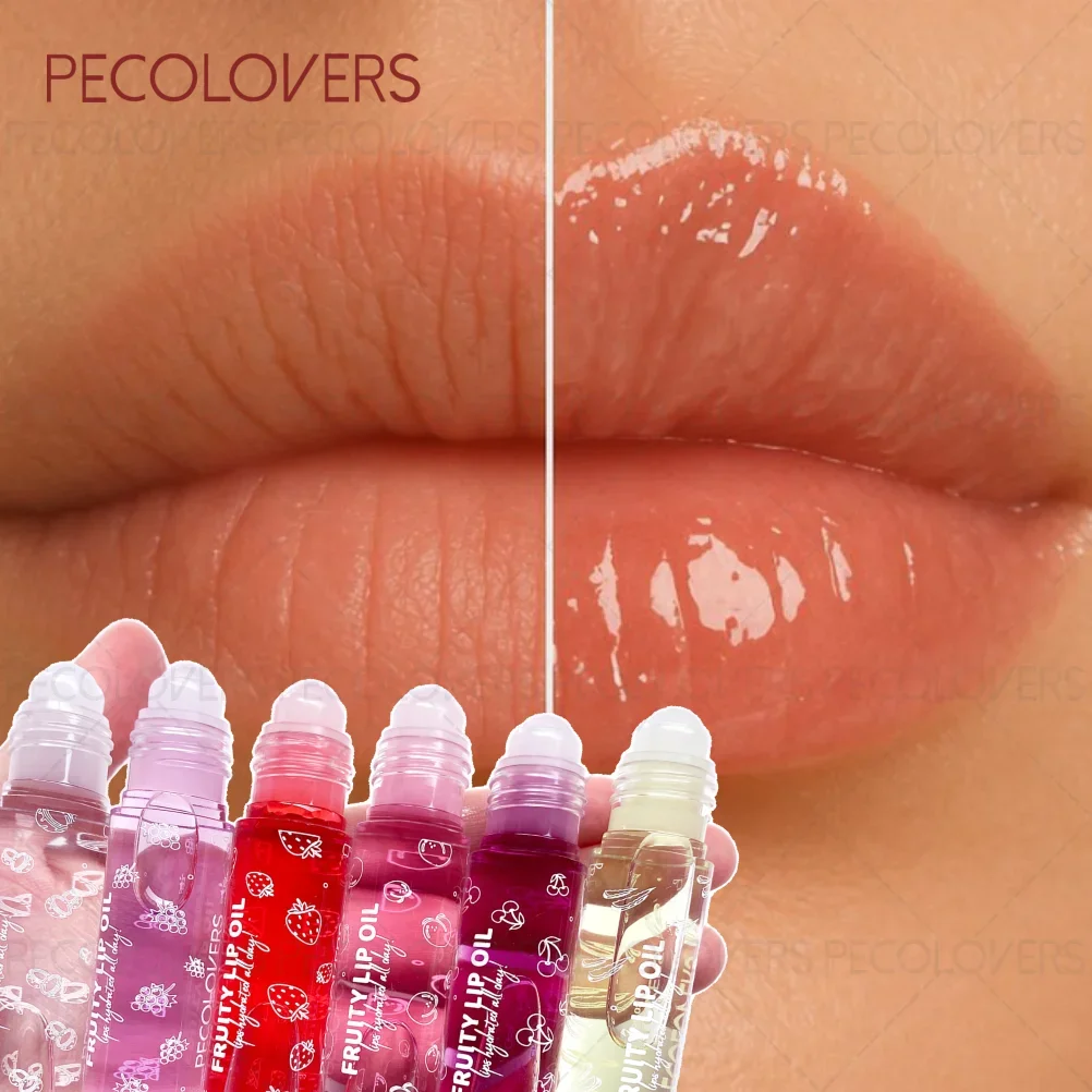 ลิปออยล์แบบลูกบอลติดทนนาน 1 ชิ้น, เงาฉ่ำ, ให้ความชุ่มชื้น, ริมฝีปากอวบอิ่ม, มีให้เลือกหลากหลาย, สร้างลุคแต่งหน้าที่มีเสน่ห์