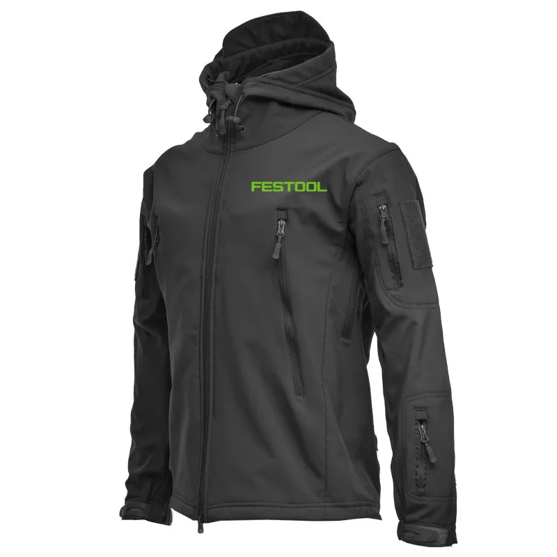 

Festool tools New Men's Bomber Jacket Outdoor Military Tactical Pocket Jacket Comfortable Travel Adventure Men's Baseball Jacket