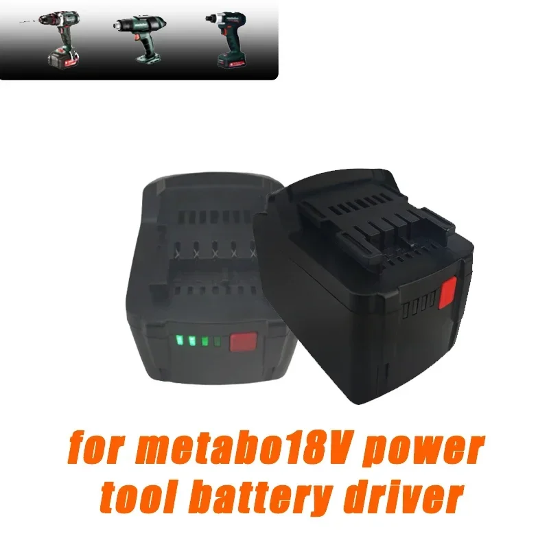 

2024 NEW 18V 5200mah Lithium-ion Battery for Metabo 18V Power Tool Cell Driver