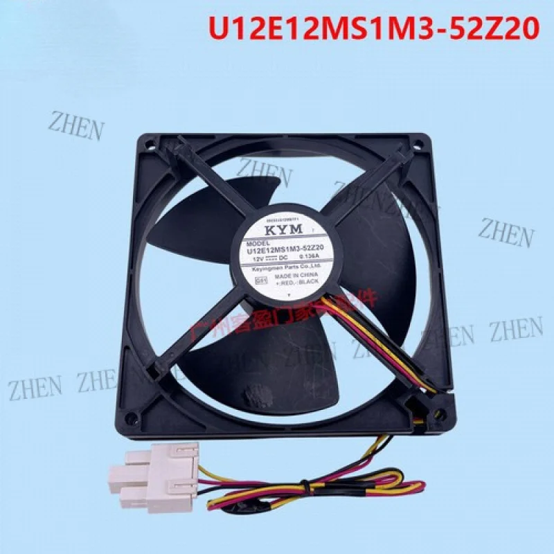 Y For Midea Refrigerator Freezer New 12V Cooling Fan Motor U12E12MS1M3-52Z20 ==