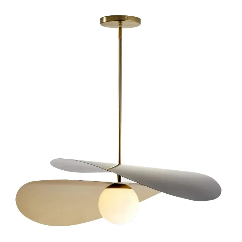 

Nordic Creative Iron Art Pendant Light Luxury Living Room Bedroom Restaurant Traditional Chinese Style Designer Pendant Lamp
