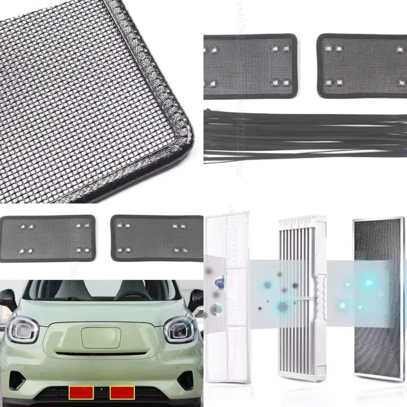 Car Front Grille Insect Screen Mesh Auto Accessories Protective Net Anti Bug Debris Guard For Leapmotor T03 2025