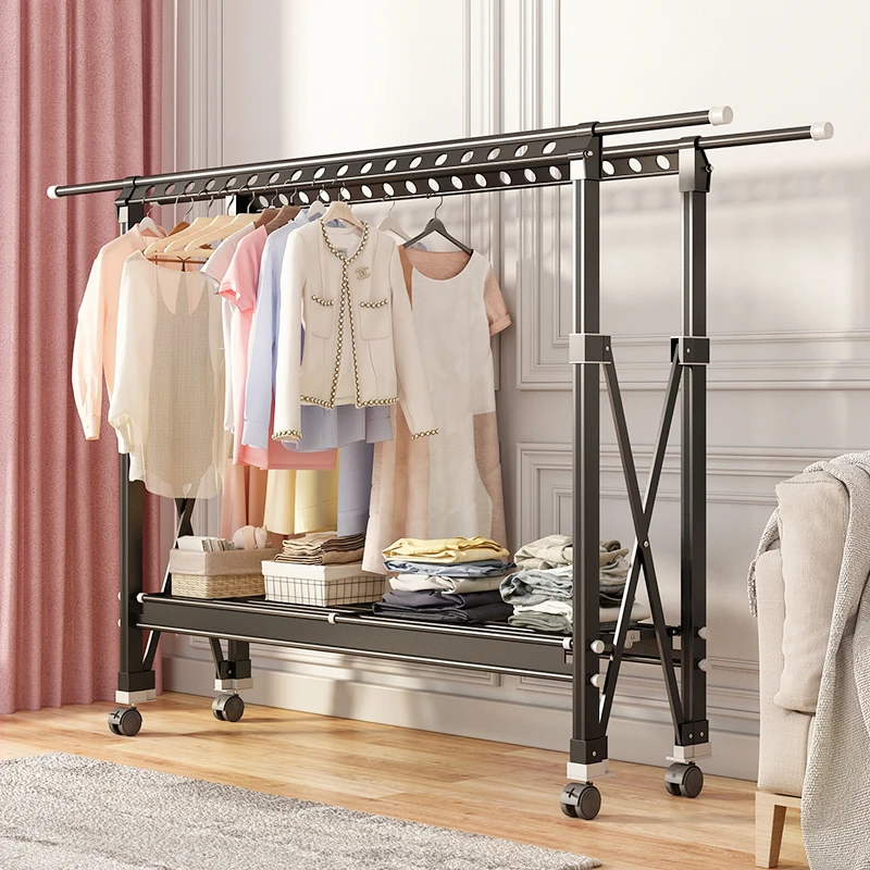

Drying rack, floor-to-ceiling, foldable, balcony lift drying rack