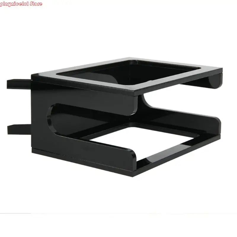 e8baデスクトップスタンドスピーカーホルダーGo 4/go 3スピーカーアクリル卓上スタンドスピーカーマウントアンチスリップベースディスプレイシェルフ