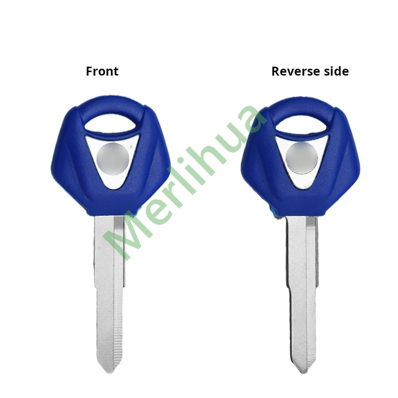 Yamaha motorcycle key, suitable for: Yamaha XJ6 FZ6 FZ1 FZ8 R1R6 MT-07 MT-09 motorcycle key embryo(Can install chips)