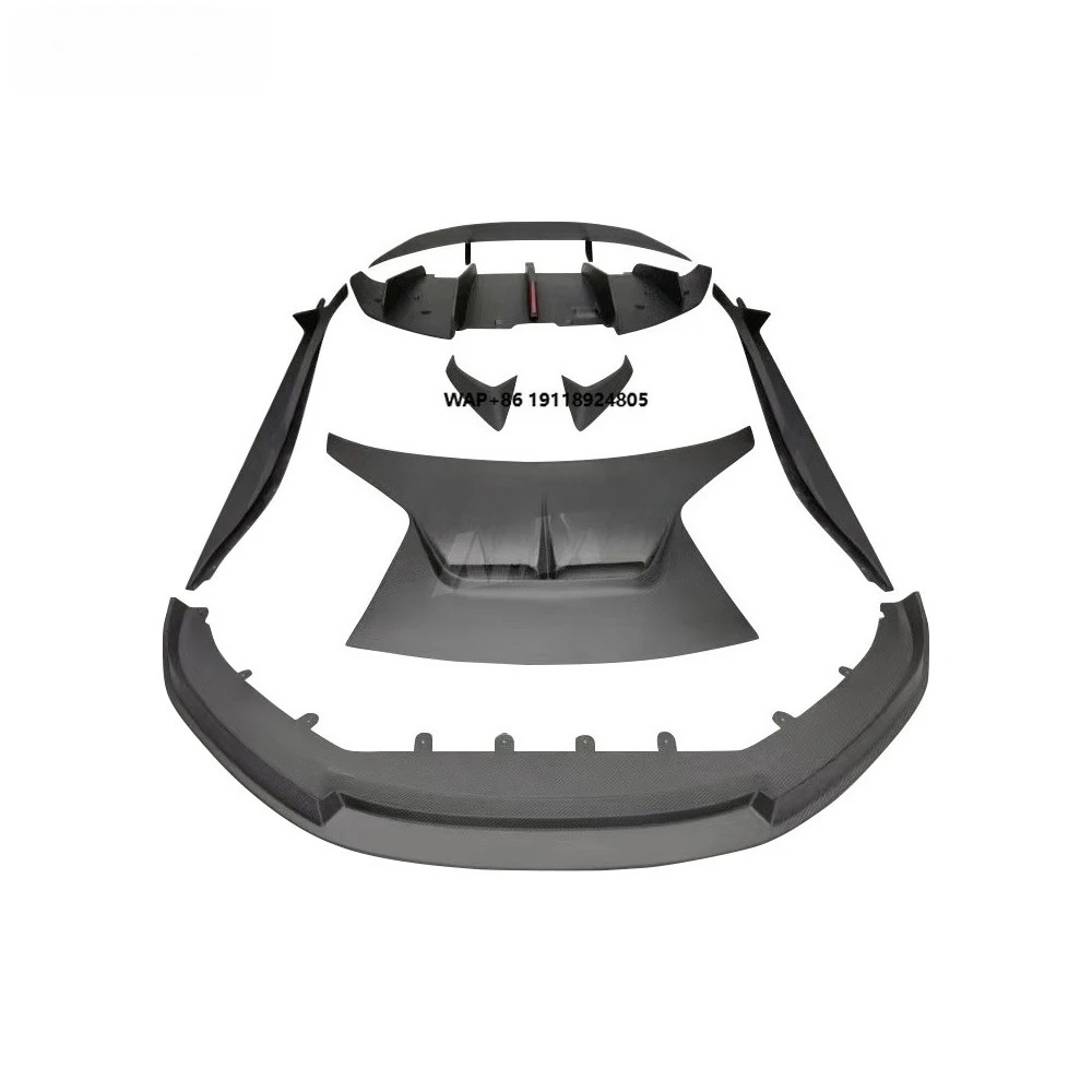 Emira Upgrade V Style Body Kits for Lo-tus Excellent Quality Dry Carbon Fiber Front Lip Side Skirt Rear Diffuser Hood Fender