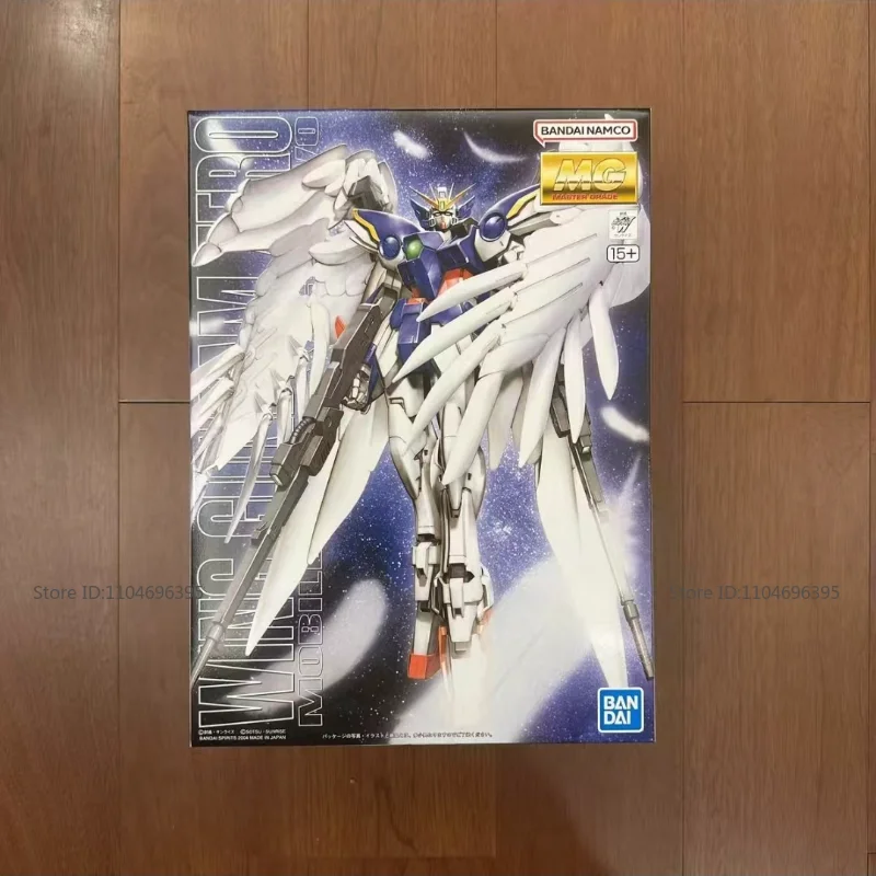 Novo em estoque bandai modelo brinquedos asa valsa infinita montagem original mecha anime figuras quebra-cabeça feriado popular boneca presente