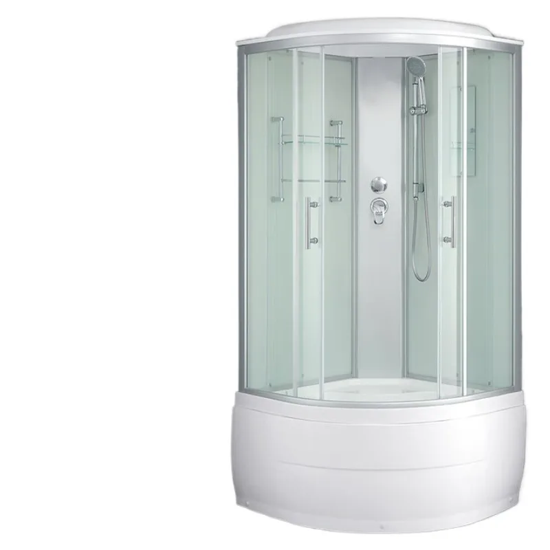

Household integrated glass bath room partition bath room toilet shower bathroom