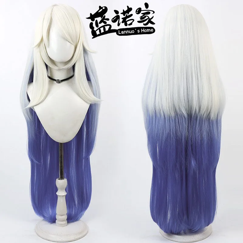 

Anime Emily The Little Angel in Hazbin Hotel Cos Cosplay Wig Halloween Carnival Party Props Synthetic Hair + Wig Cap