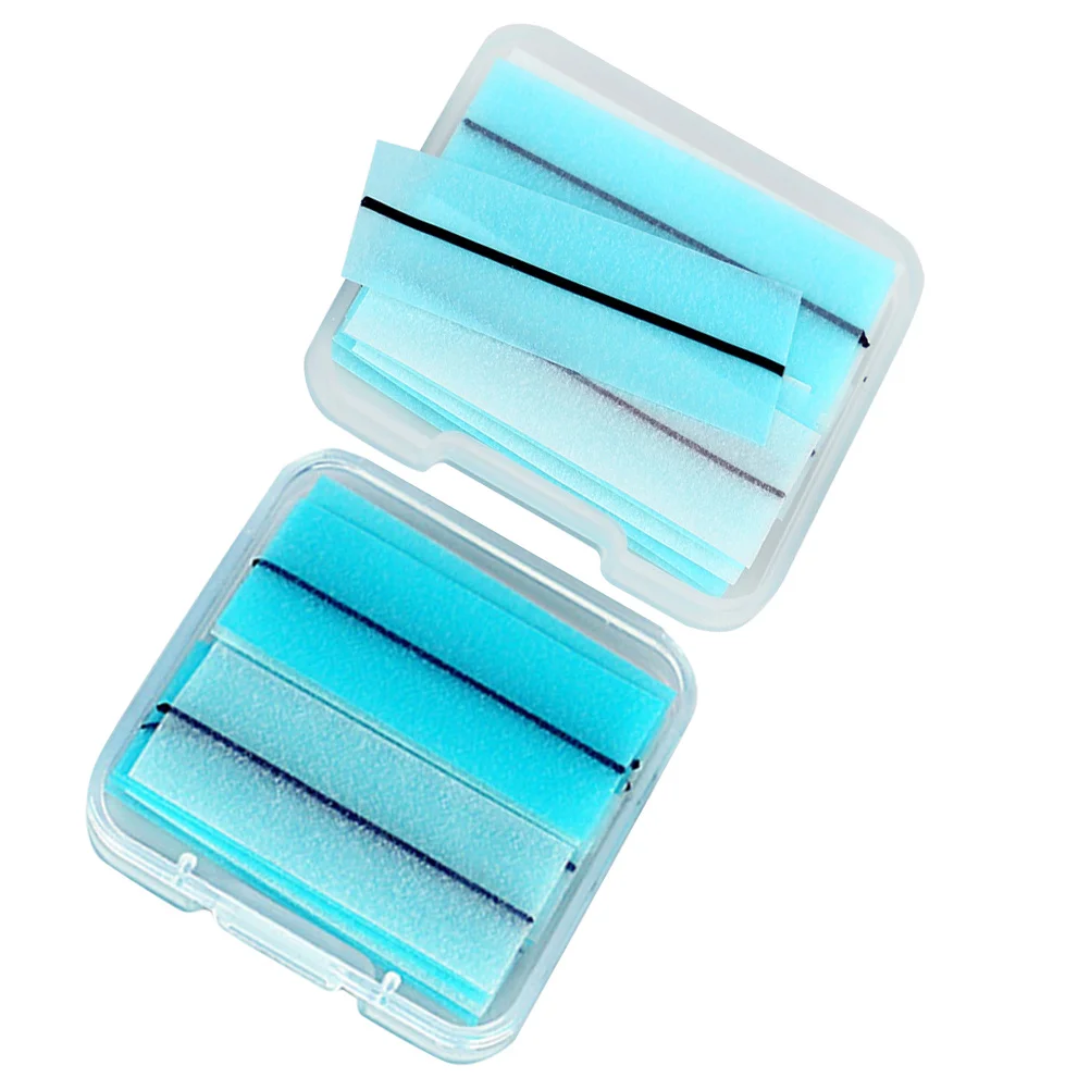 عصا على شرائط كحل ذاتية اللصق لاش الغراء بطانة استبدال الطبيعية الجمالية ماكياج العين محسن شرائط لاصقة رمش