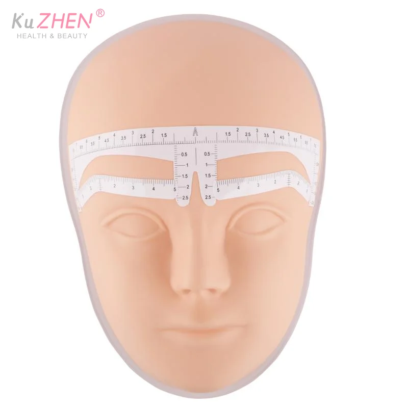 المتاح الحاجب حاكم ملصق لاصق Microblading الوشم الحاجب أدوات قياس ل تجميل دائم توريد الحاجب أداة #3