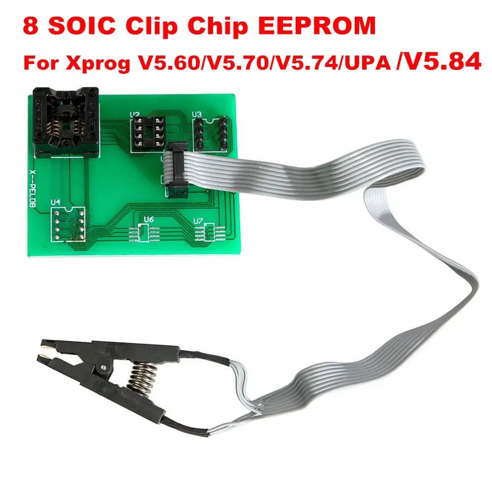 EEPROM 8Pin Adapter Anti-theft Data Reading Adapter Work With VVDI Prog/CG Pro 9S12/Orange5 For BMW No Need Disassembling