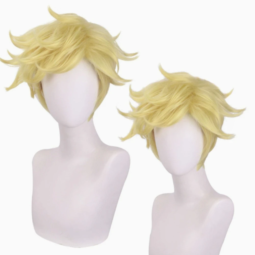 

Little Prince upturned style Short Boys' wig Daily wear Festival performance High-temperature silk wig