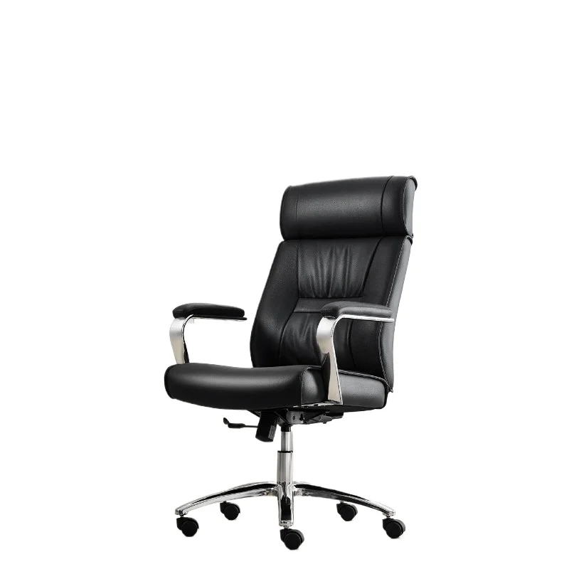 Computer chair, first layer cowhide boss chair