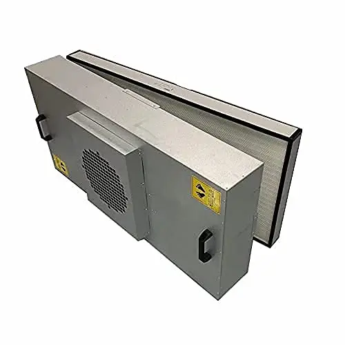 Fan Filter Fiberglass HEPA 0.3um 99.99% Vertical Horizontal Laminar Flow Hood FFU for H14 Mushroom Mycology