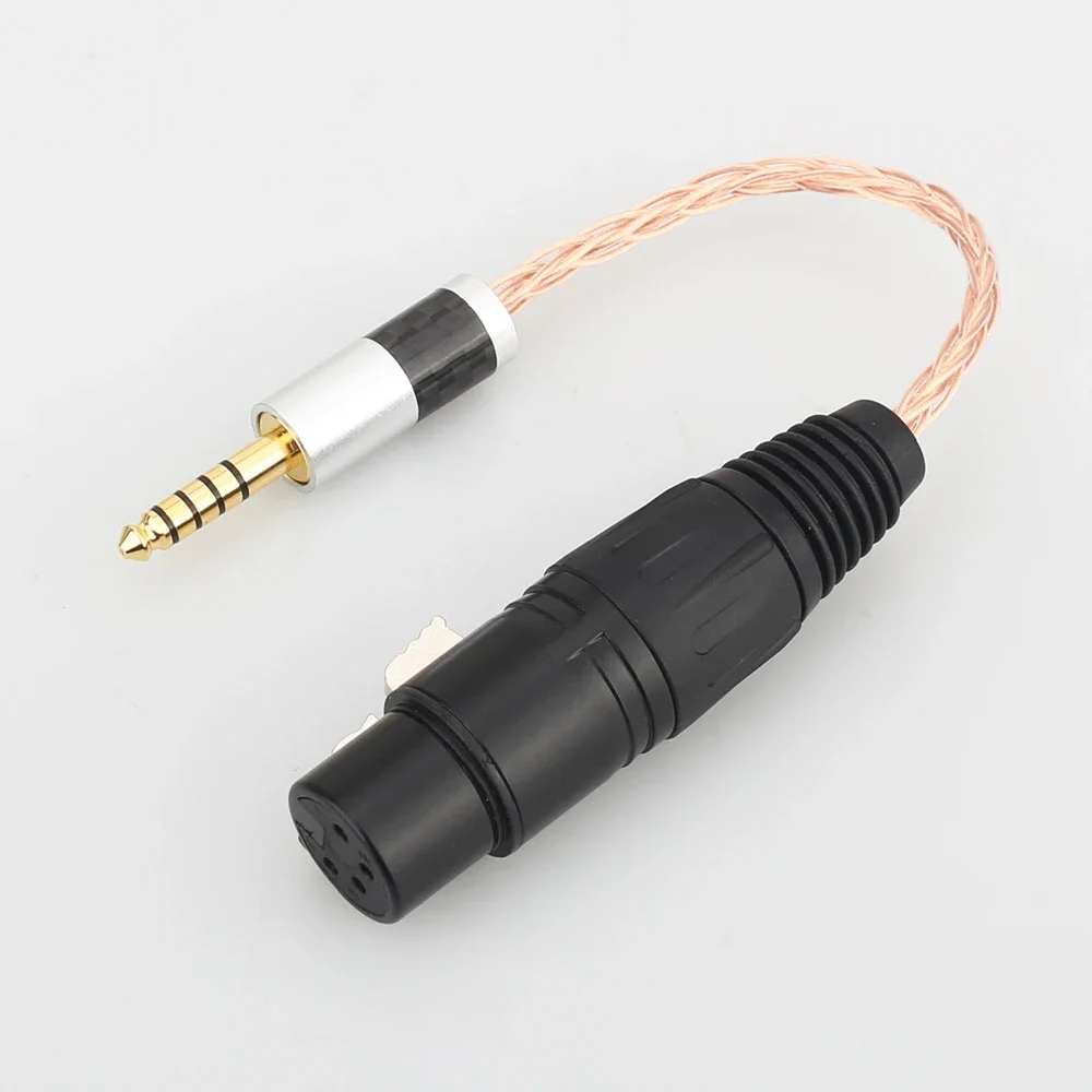 Audiocrast High Quality 4.4mm Balanced Male to 4-Pin XLR Female Balanced Connect TRS Audio Adapter Cable