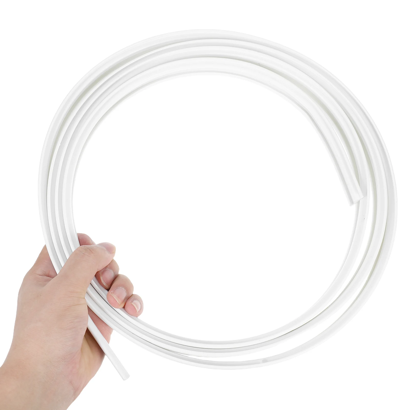 

Curtain Track Set Flexible White PVC Plastic Bendable Ceiling Rail for RV Mounting System Easy Installation Materials