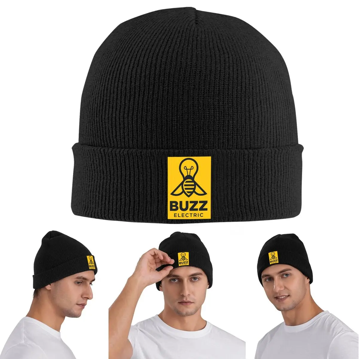 Buzz Airline Ryanair Group Warm Knitted Cap Winter Knit Bonnet Hat Skullies Beanies Hip Hop Caps for Unisex