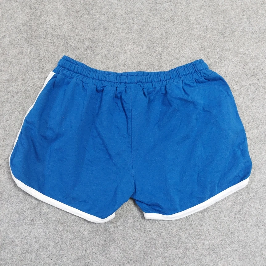 Blue Sports Yoga Running Dancing ort Pants Women's Hot Pants R Brand Surfing Casual Straight Leg Cotton Blend Ladies Trousers