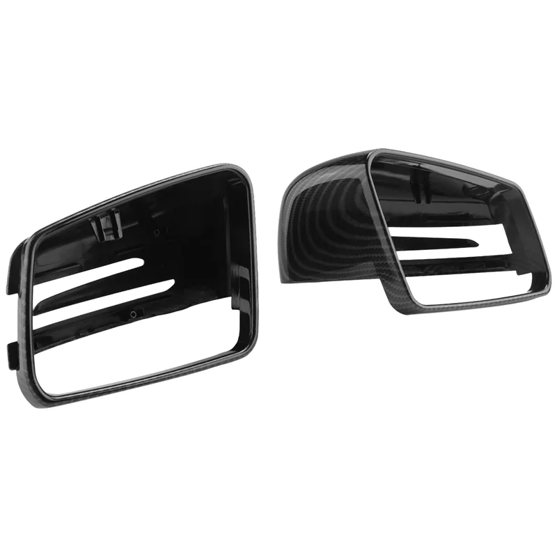 

A82E-Car Carbon Fiber Rearview Side Mirror Cover Replacement For Mercedes Benz A B C E Class W204 W212 W176 W246 C218 X156