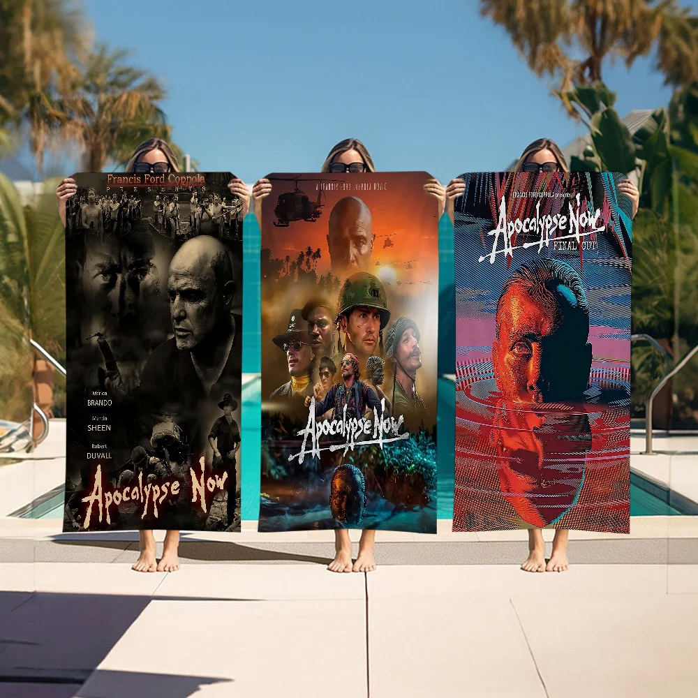 

Movie Apocalypse Now Microfiber Printed Beach Towel Mountain Climbing Yoga Beach Swimming Running Absorbent Soft Towel