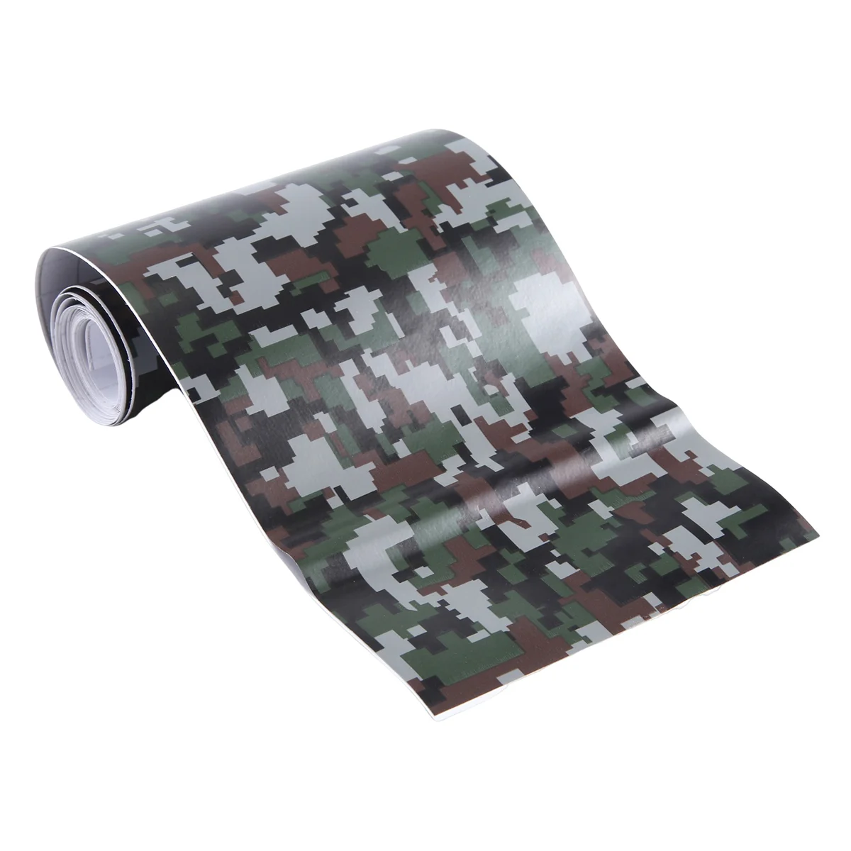 1 roll Camo Car Sticker Carbon Fiber Motorcycle PVC Vinyl Sticker CAMO Camouflage Sticker black digital camouflage