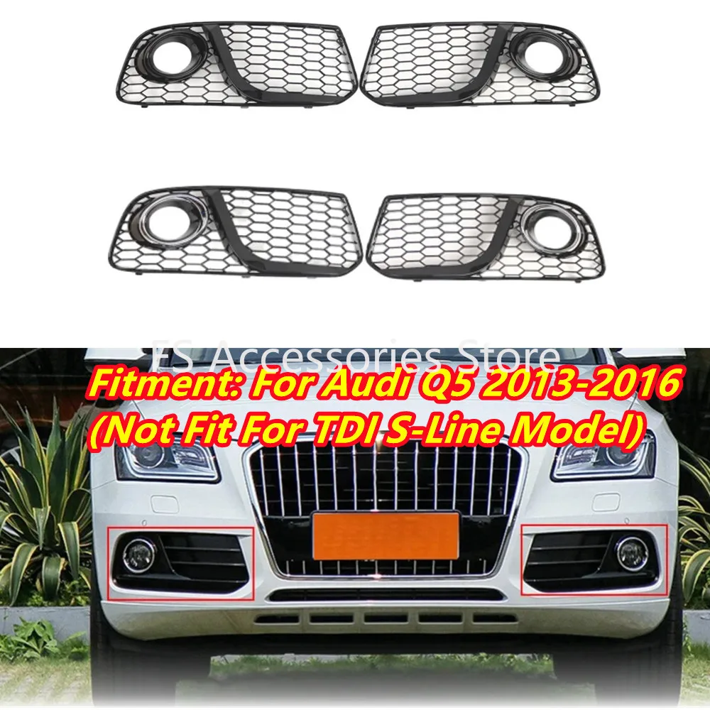 pour-audi-q5-8r-2013-2014-2015-2016-paire-de-caches-de-feux-antibrouillard-grille-avant-en-nid-d'abeille-8r0807681m-8r0807682m